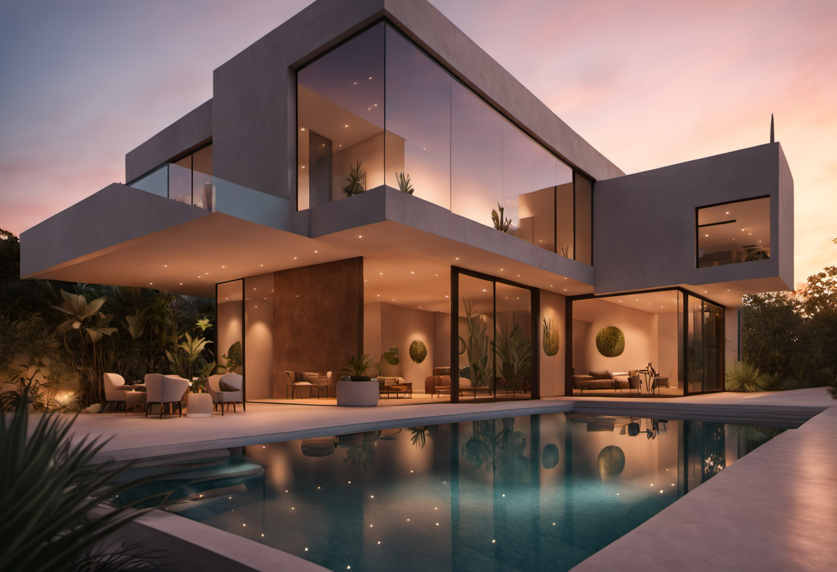 Japanese-Inspired Garden House